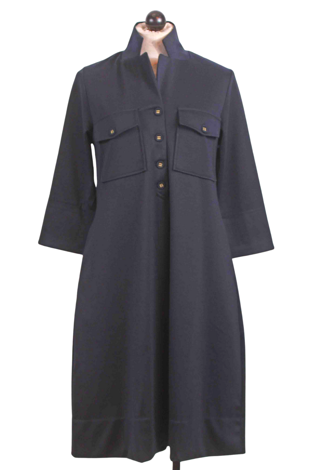 Navy Swing Style Alli Ponte Dress by Gretchen Scott 