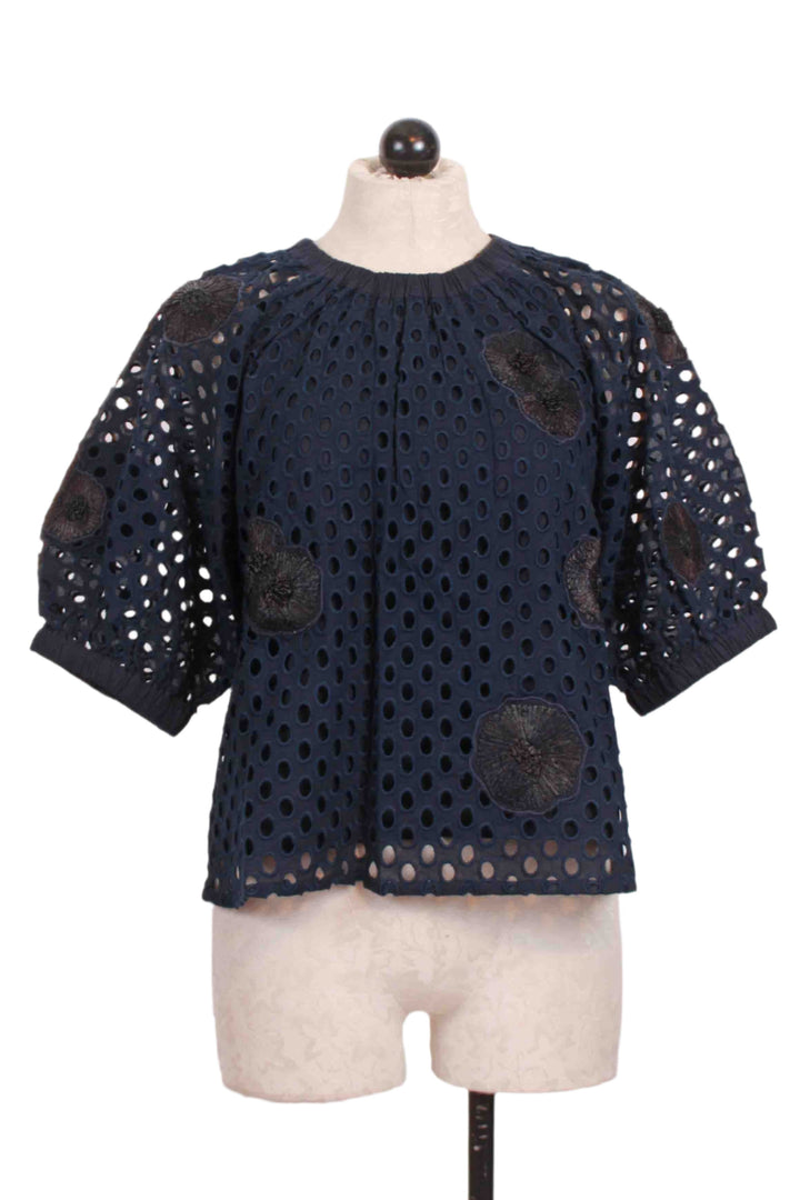 Indigo Doro Top by Marie Oliver