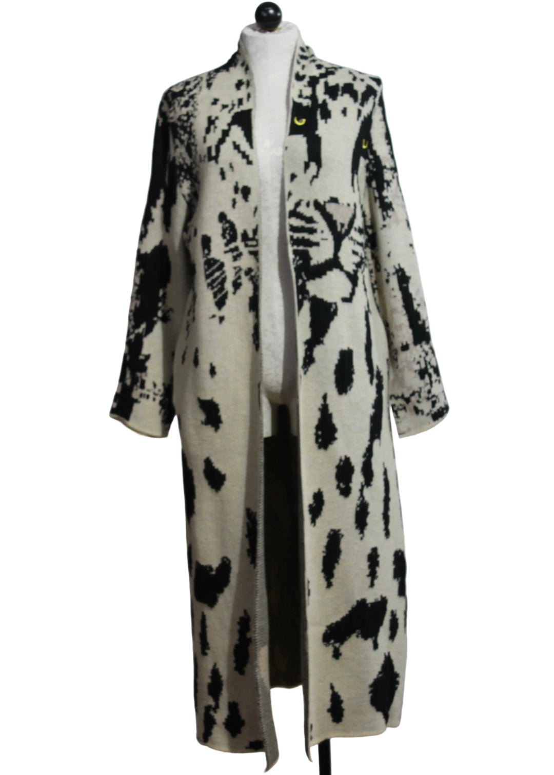 The Pilcro Leopard Print Sweater Duster by Adore 