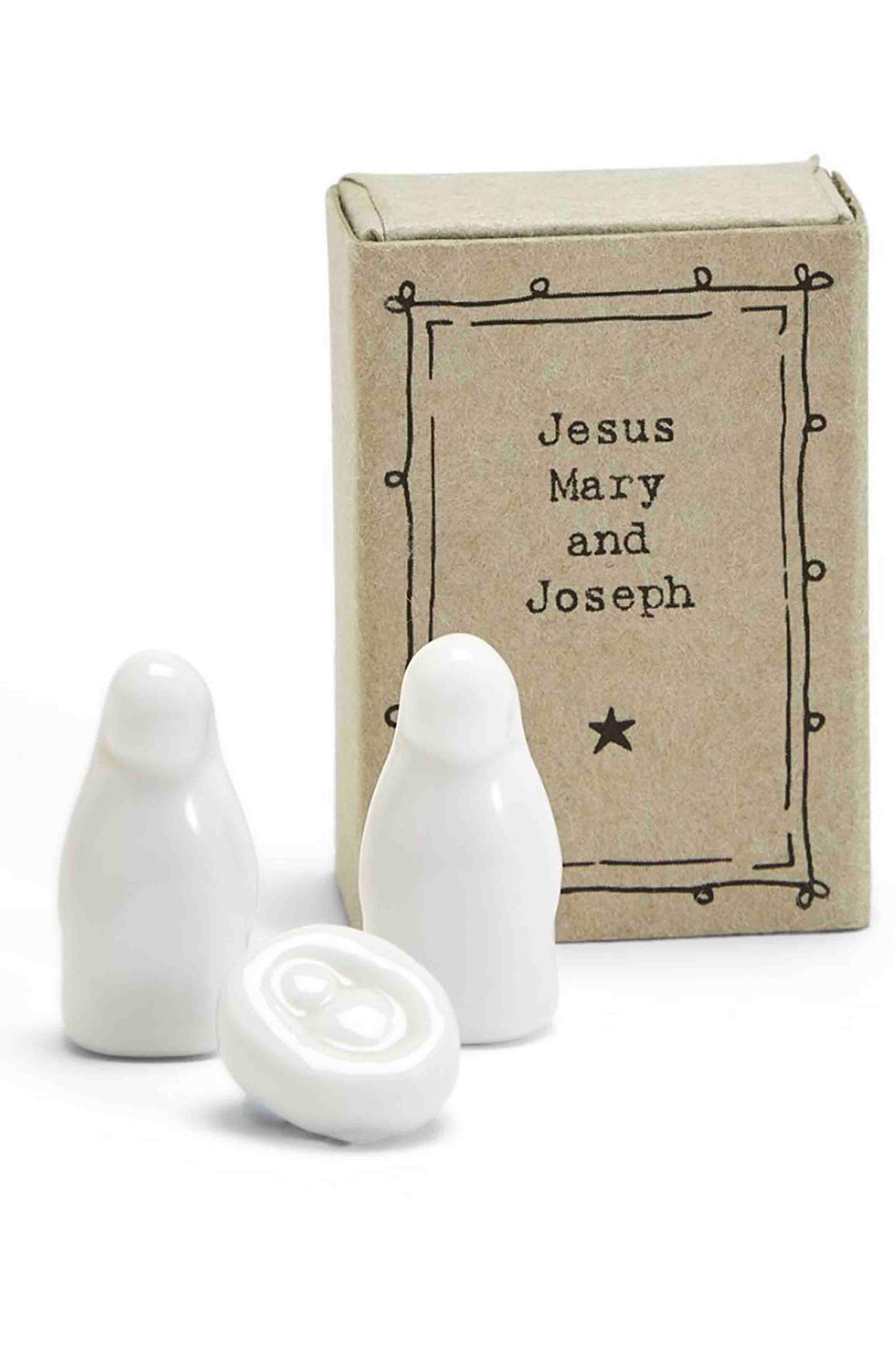 Tiny Nativity Matchbox by Two's Company