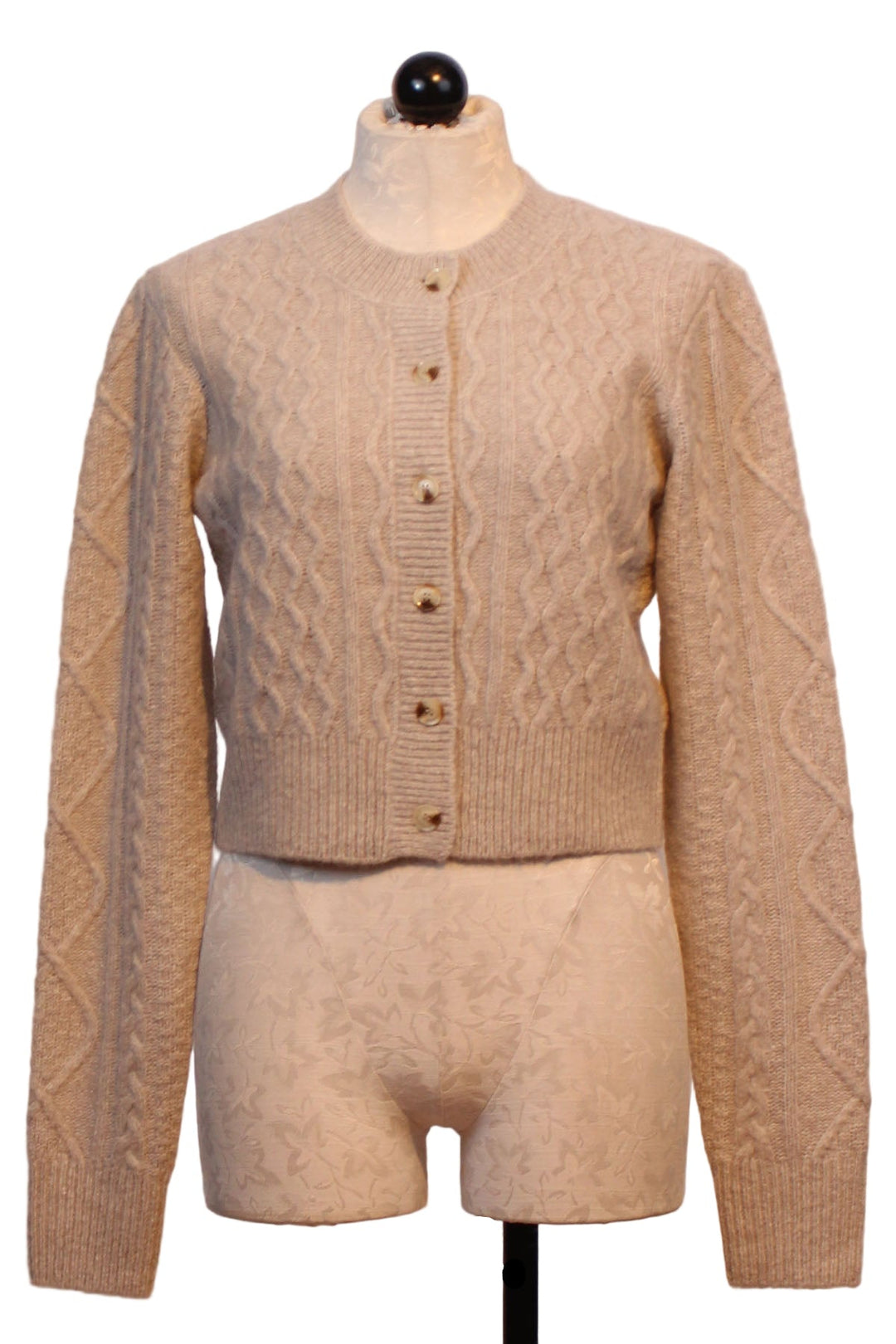 Basmati colored The Eleanor Cardigan by Favorite Daughter