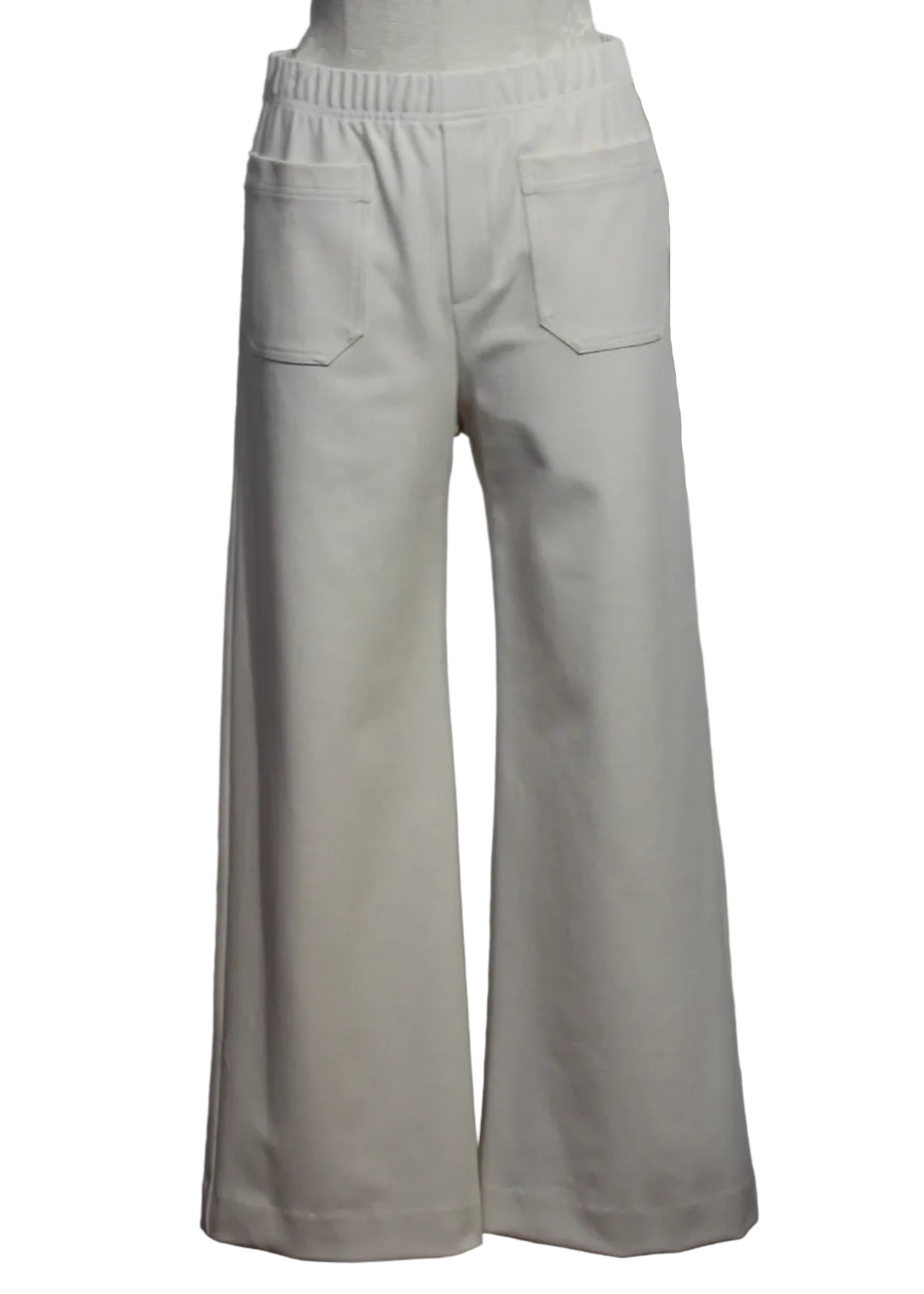 The Celia Cropped Pants in Ecru by Fifteen Twenty
