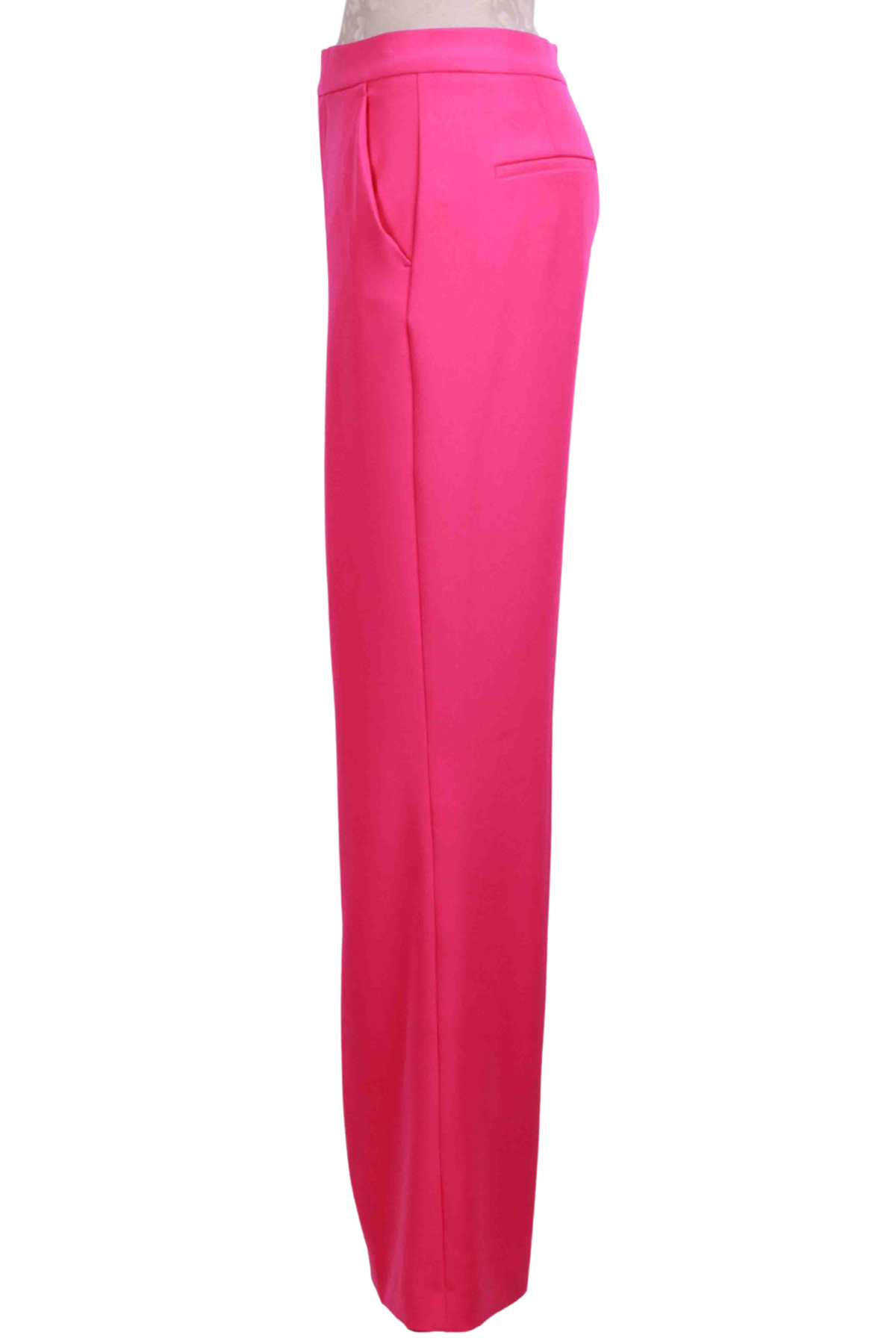 side view of Magenta colored Ashton Crepe Pant by Generation Love