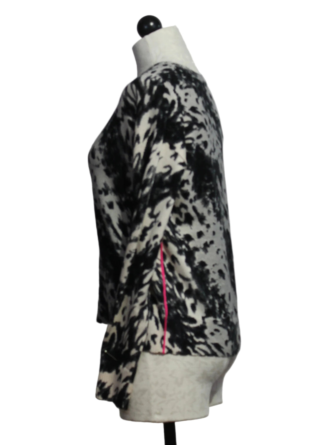 side view of Running Wild Sweater by Lisa Todd