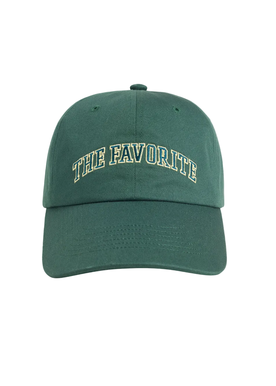 The Favorite Baseball Cap by Favorite Daughter in Forest/Canary