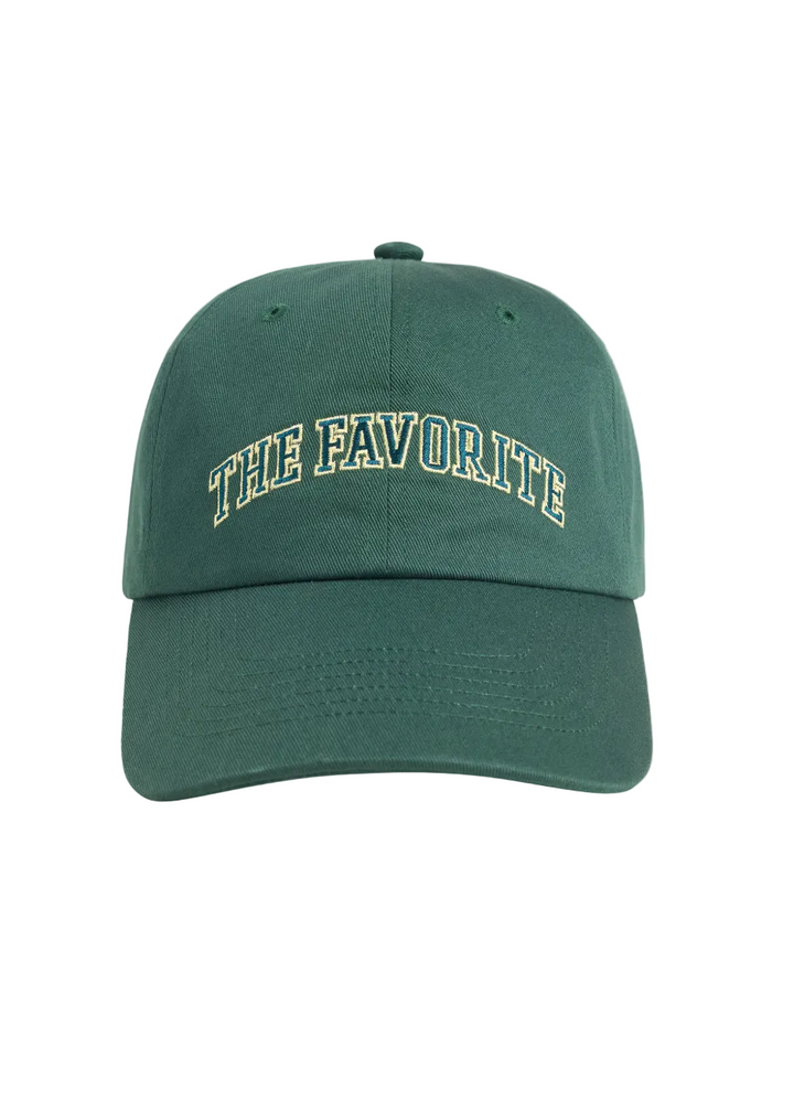 The Favorite Baseball Cap by Favorite Daughter in Forest/Canary