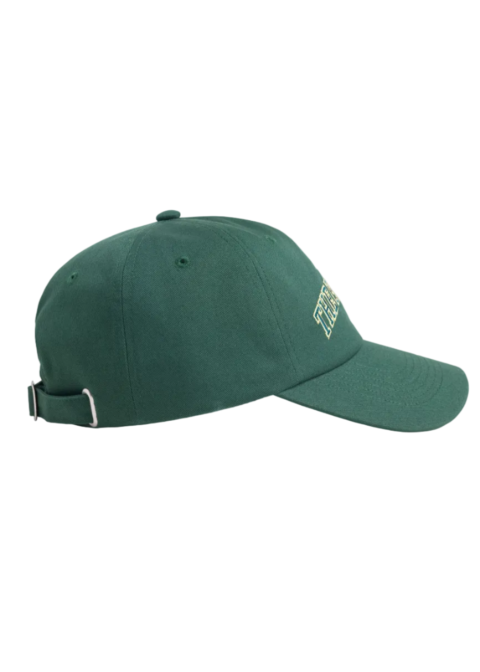 Side view of The Favorite Baseball Cap by Favorite Daughter in Forest/Canary