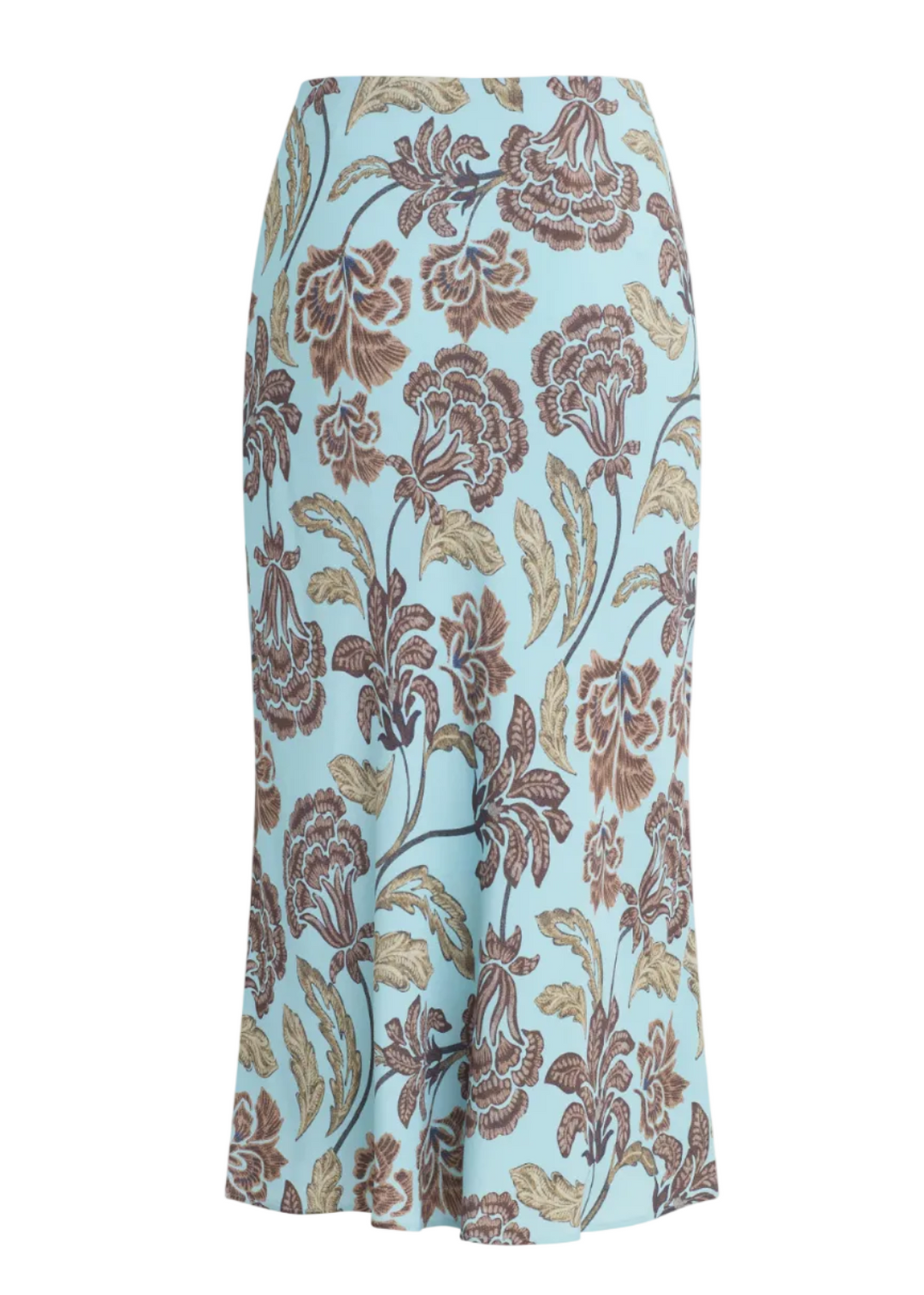 The Jojo Skirt by Favorite Daughter in a Sky Blue Paisley Floral