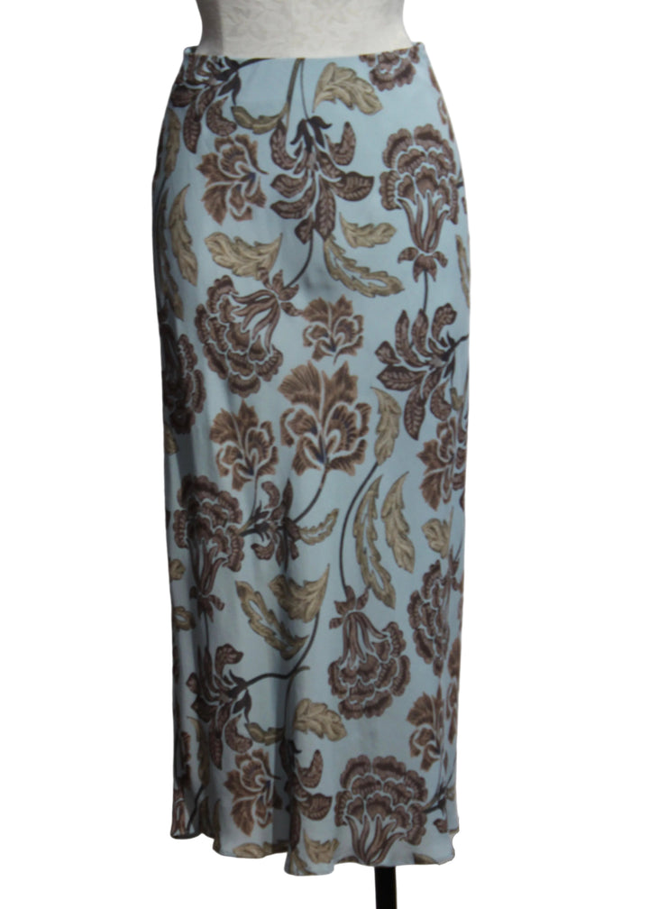 The Jojo Skirt by Favorite Daughter in a Sky Blue Paisley Floral