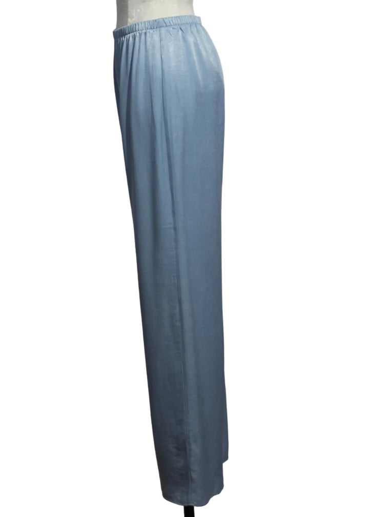 side view of The Everything Pant in Sea Blue by Favorite Daughter
