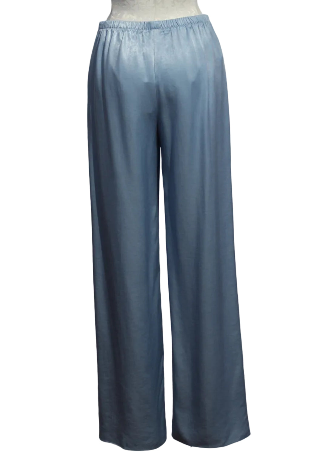 back view of the Everything Pant in Sea Blue by Favorite Daughter