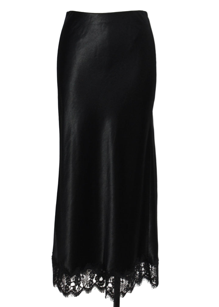 Black Lacy Favorite Skirt by Favorite Daughter