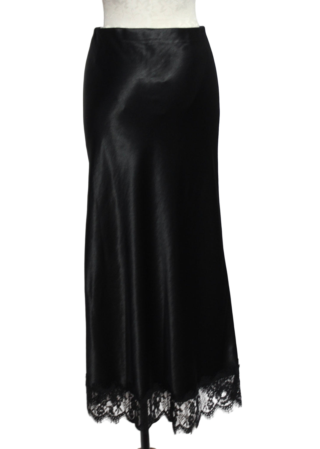 back view of Black Lacy Favorite Skirt by Favorite Daughter 