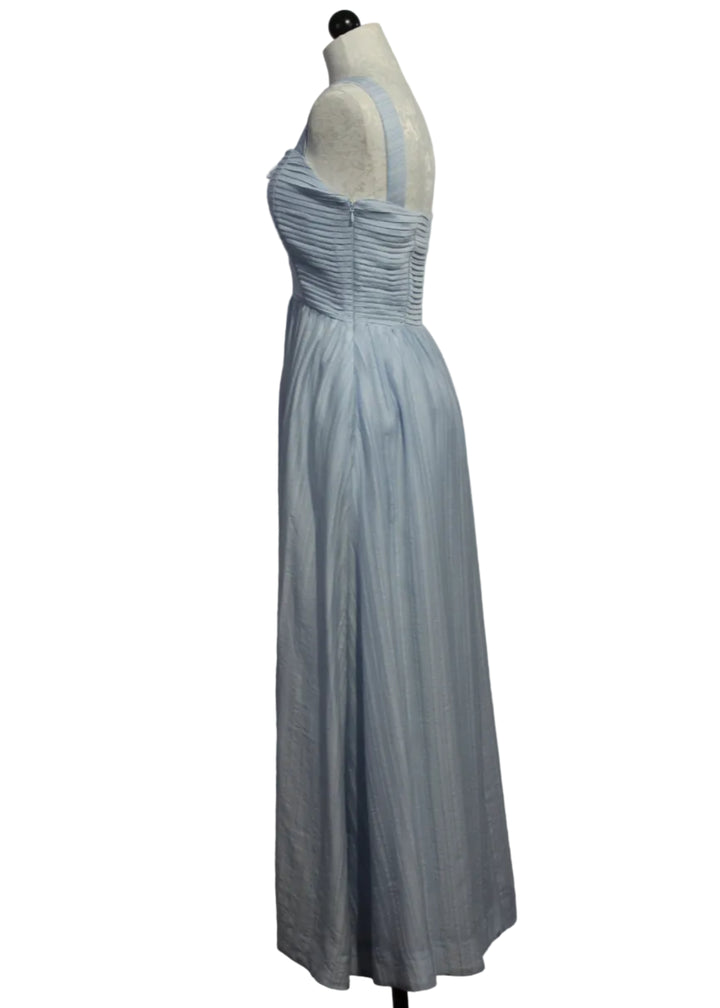 side view of the Pretty Dress in Sky Blue by Favorite Daughter