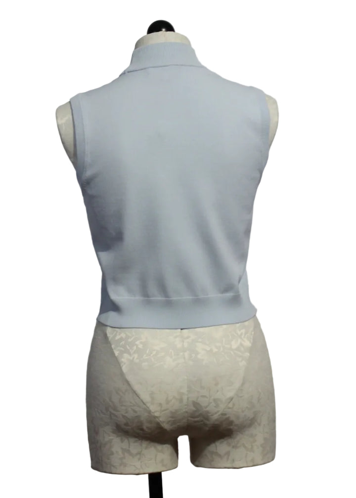 back view of the Cecilia Sky Blue Tank by Favorite Daughter