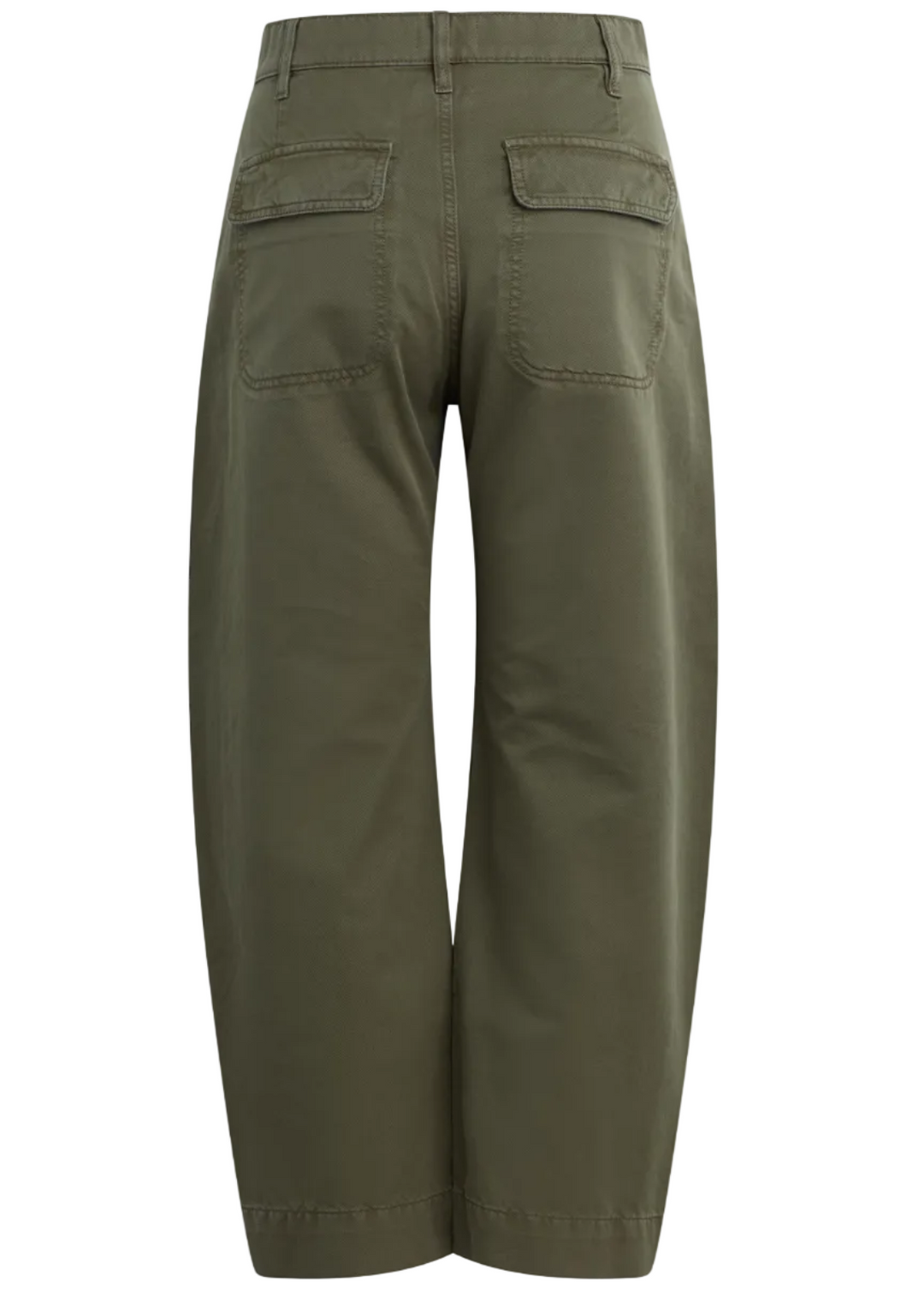 back view of The Major Pant by Favorite Daughter in Army