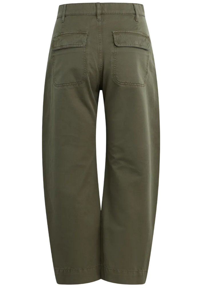 back view of The Major Pant by Favorite Daughter in Army