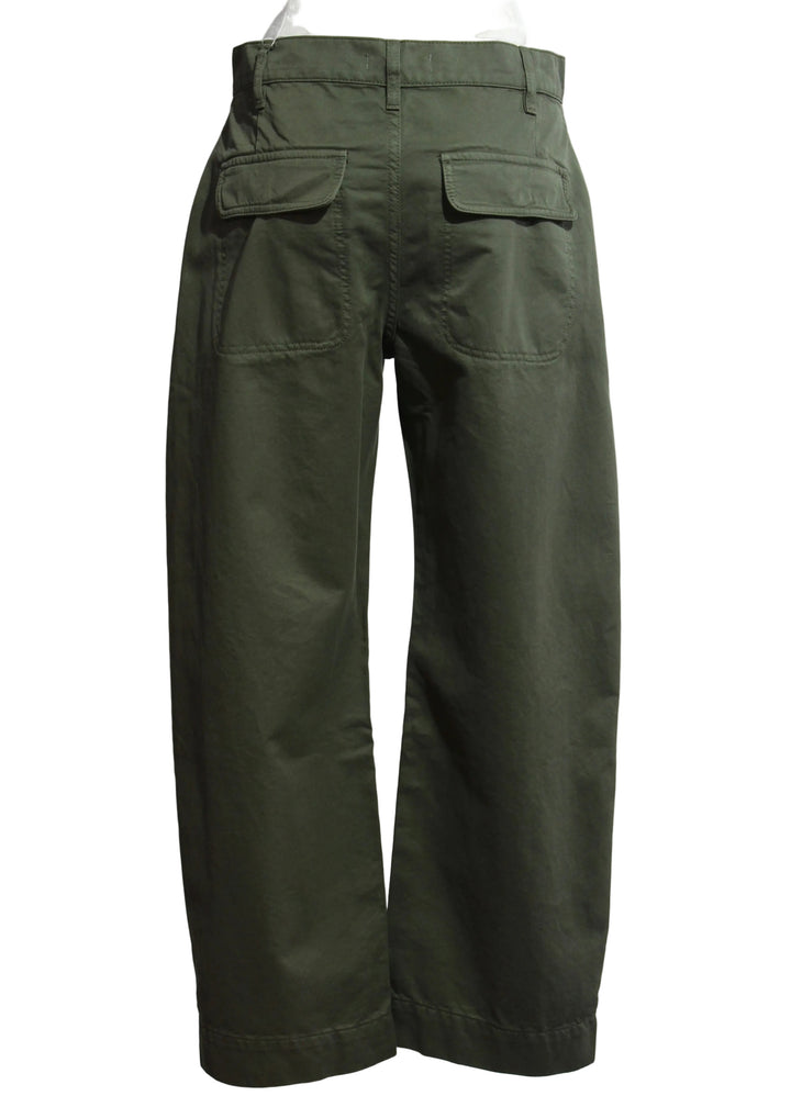back view of The Major Pant by Favorite Daughter in Army