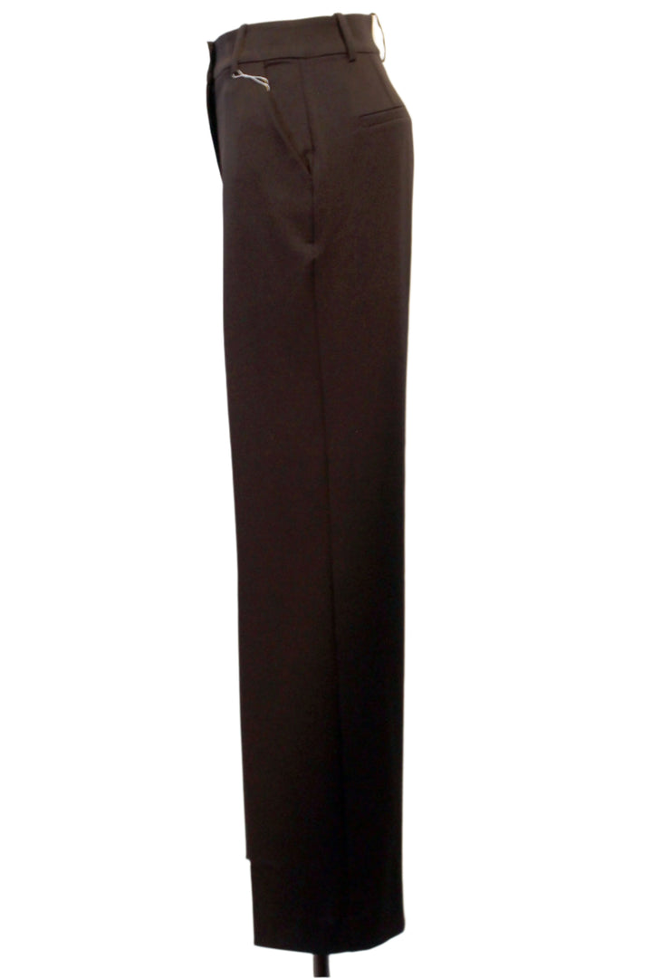 side view of The Fiona Pant by Favorite Daughter in Black