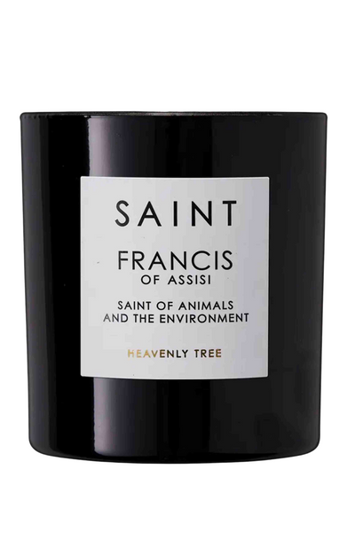 Saint Francis of Assisi Candle by Saint