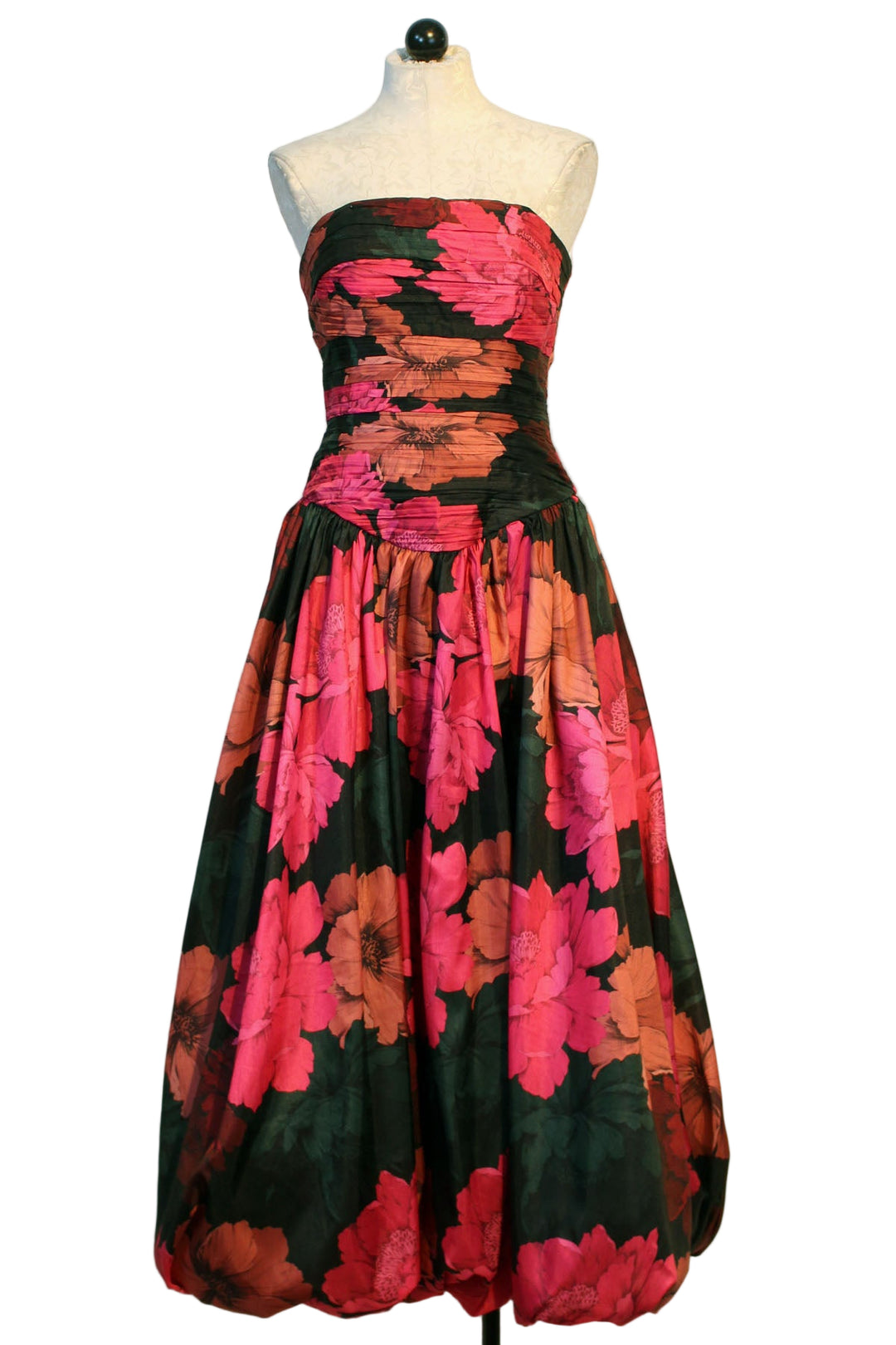 The Georgina Gown by Hutch in the Fuchsia Multi Sketched Floral