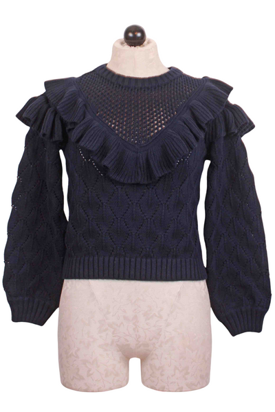Indigo Giada Sweater by Cleobella