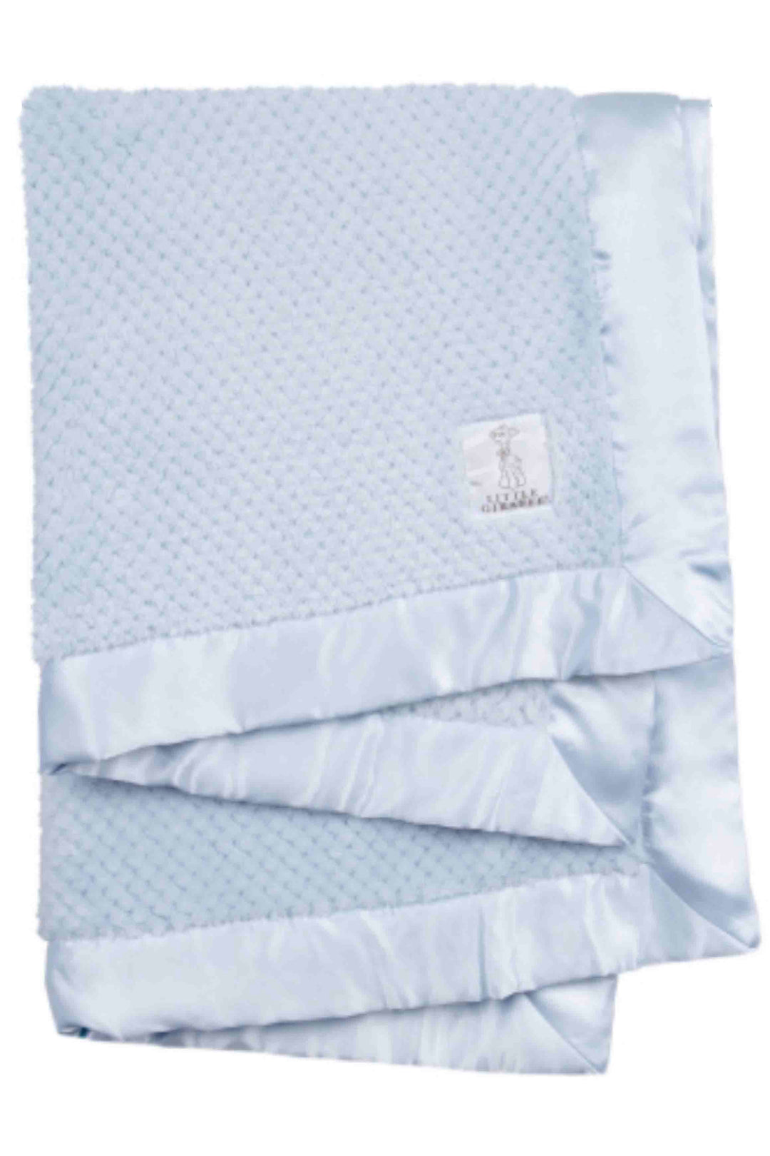 Blue Honeycomb Baby Blanket by Little Giraffe