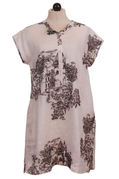 Natural Hollies House Shirt Dress by Johnny Was