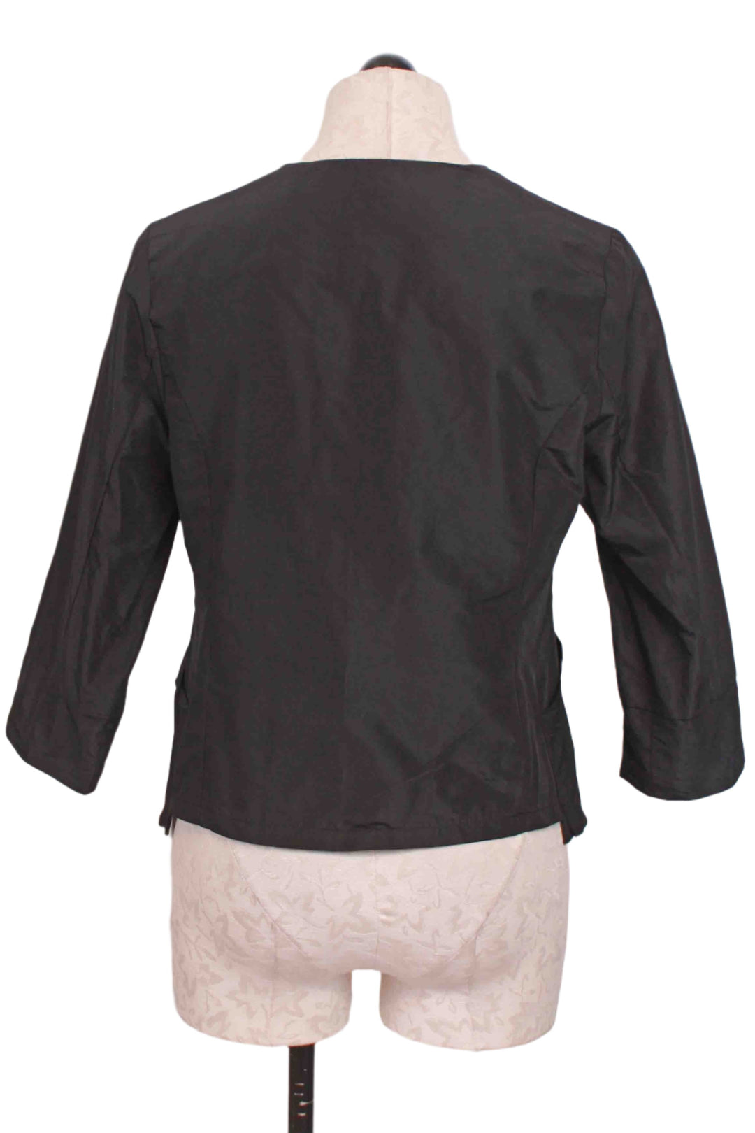 back view of Black Arturo Jacket by Kozan