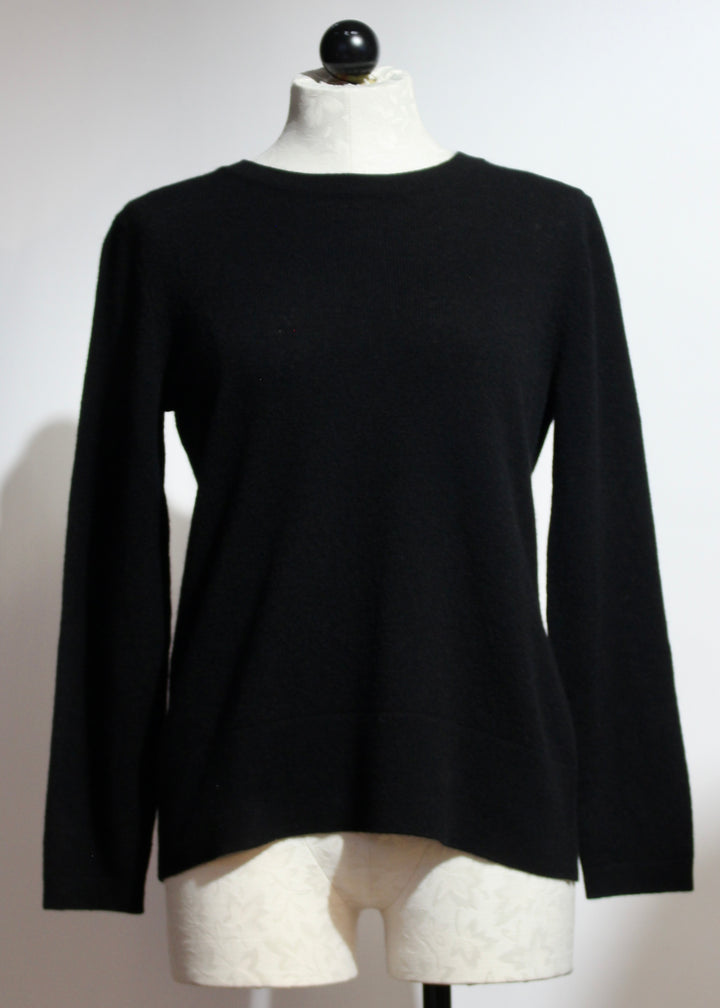Easy Crew Neck Pullover-Alashan Cashmere