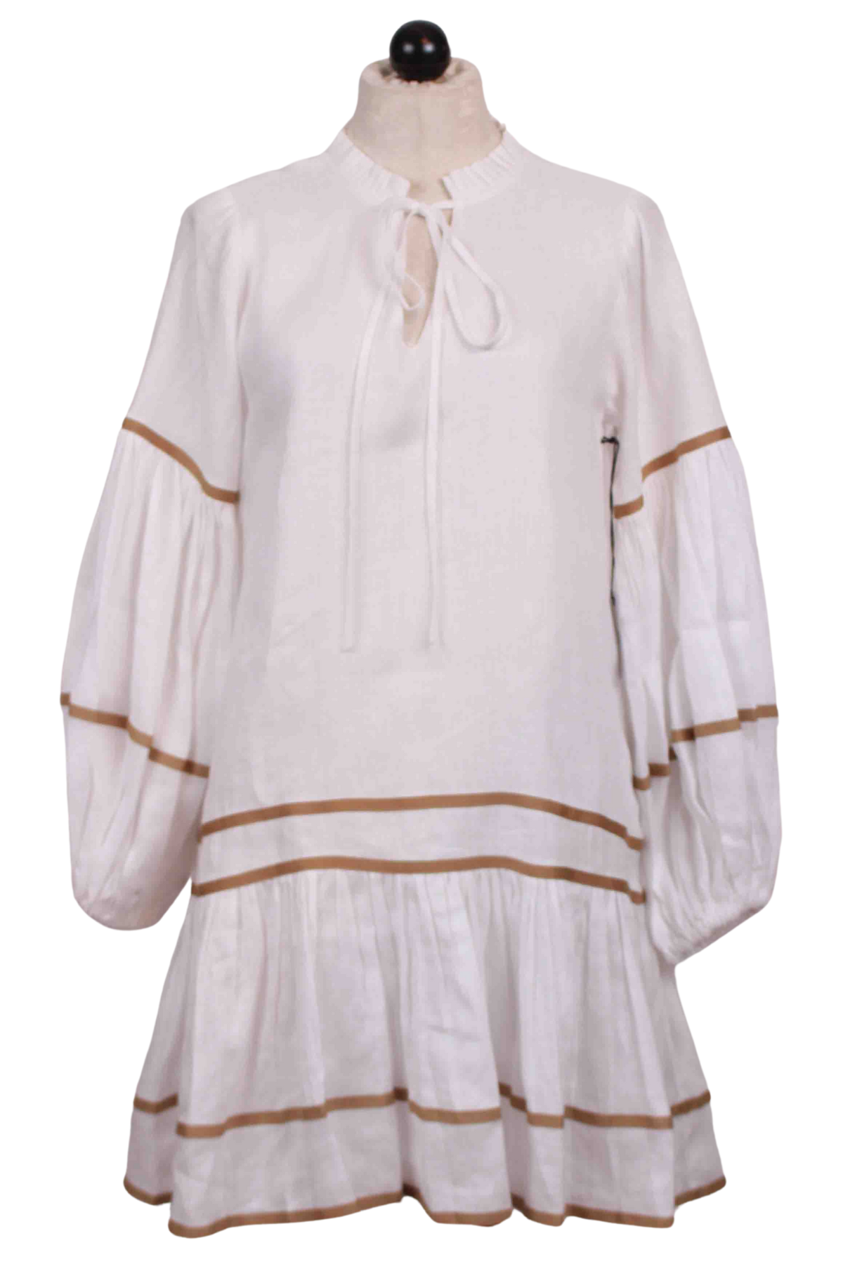White Ilana Mini Dress by Kleid