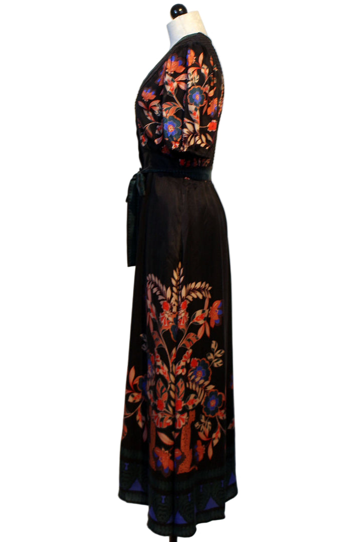 side view of Irina Dress by Caballero in the Zulu Prince Cheetah print