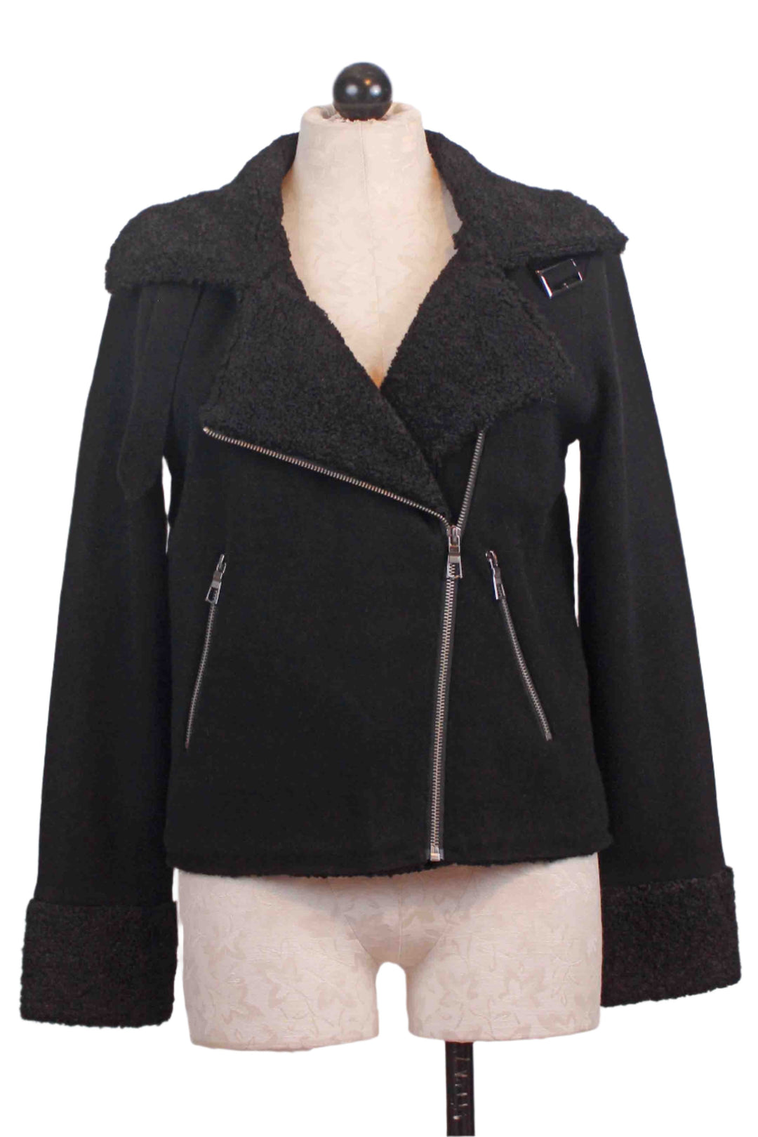 Black No Limits Sweater Jacket by Lisa Todd