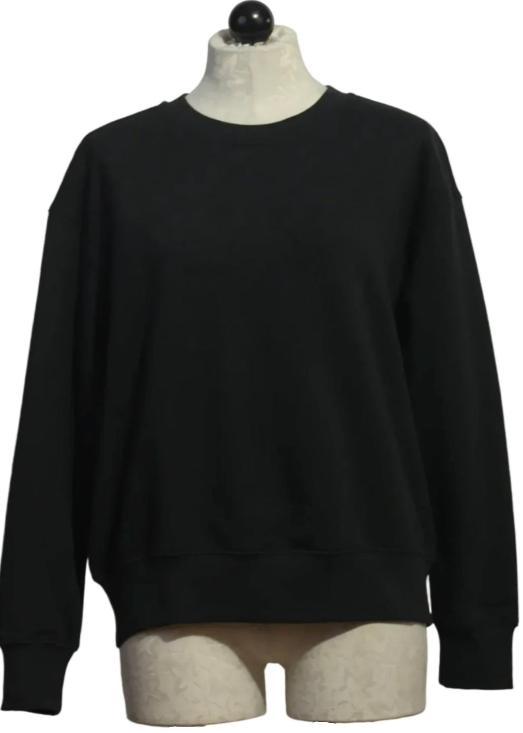 Black Ex-Boyfriend Patchwork Sweatshirt by Kerri Rosenthal 