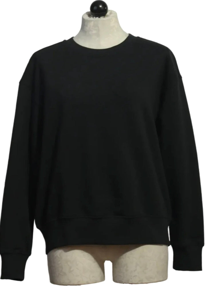 Black Ex-Boyfriend Patchwork Sweatshirt by Kerri Rosenthal 