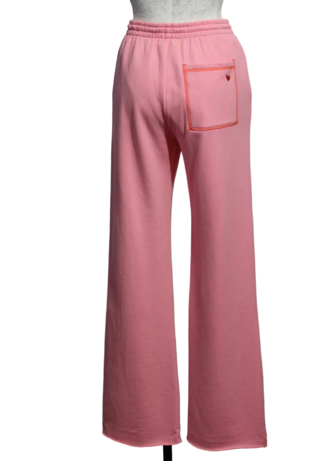 back view of  Pink Weekend Barb Sweatpant by Kerri Rosenthal 