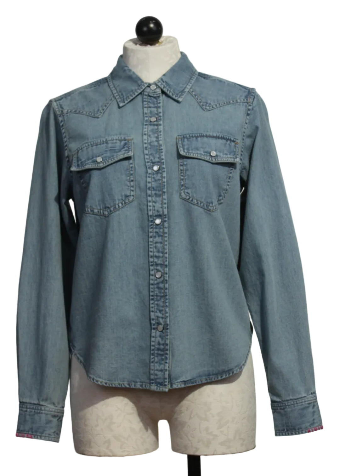 Western Pia Denim Shirt by Kerri Rosenthal 