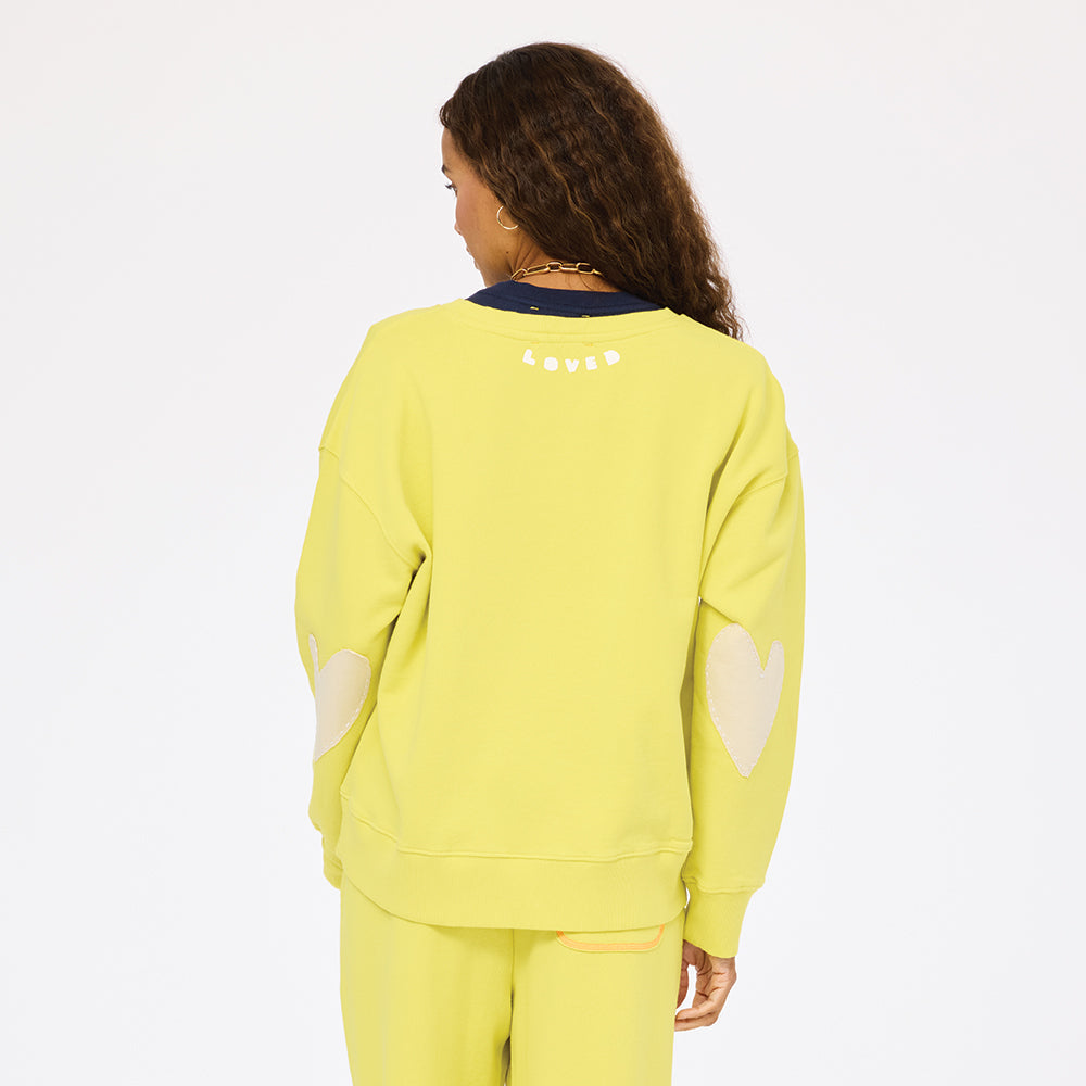Ex-Boyfriend Patchwork Sweatshirt