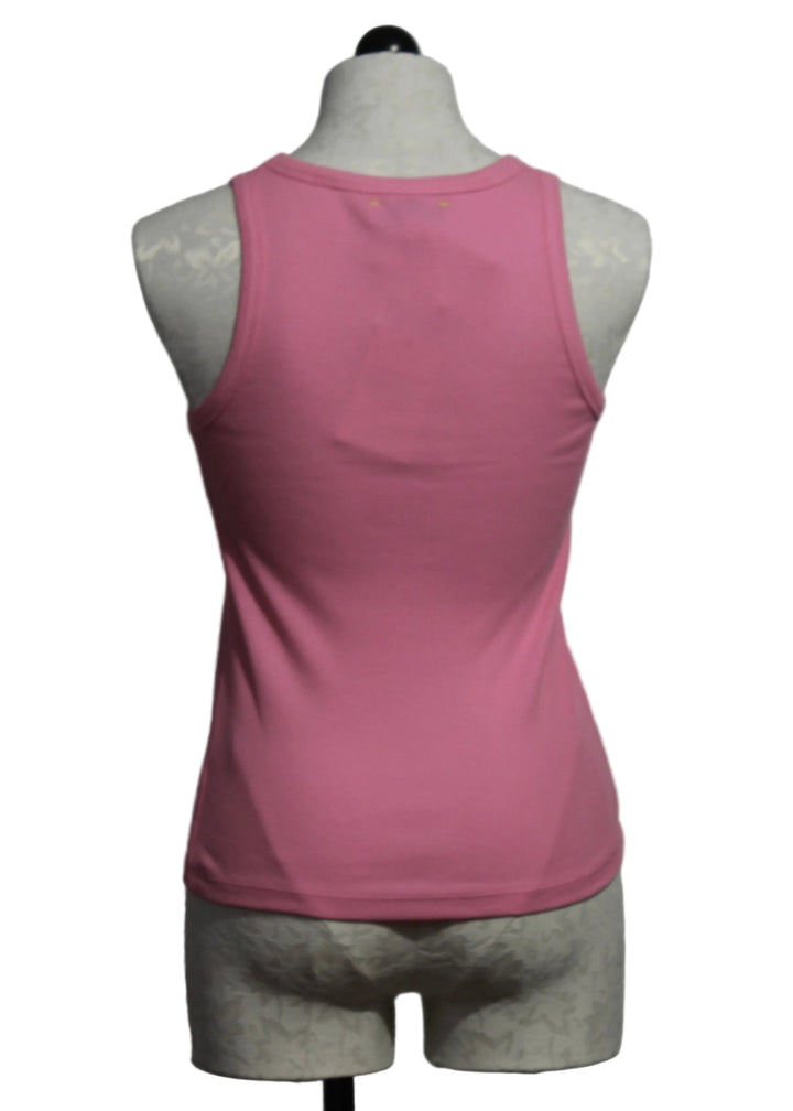 back view of  Palm Pink KR Tank by Kerri Rosenthal 