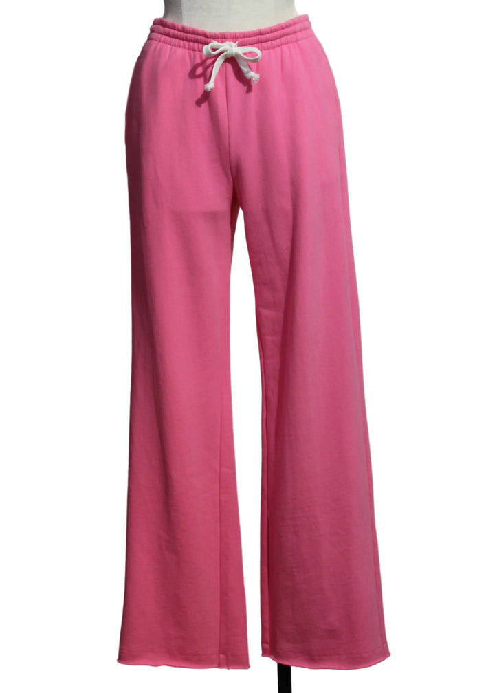 Palm Pink Weekend Barb Sweatpant by Kerri Rosenthal 