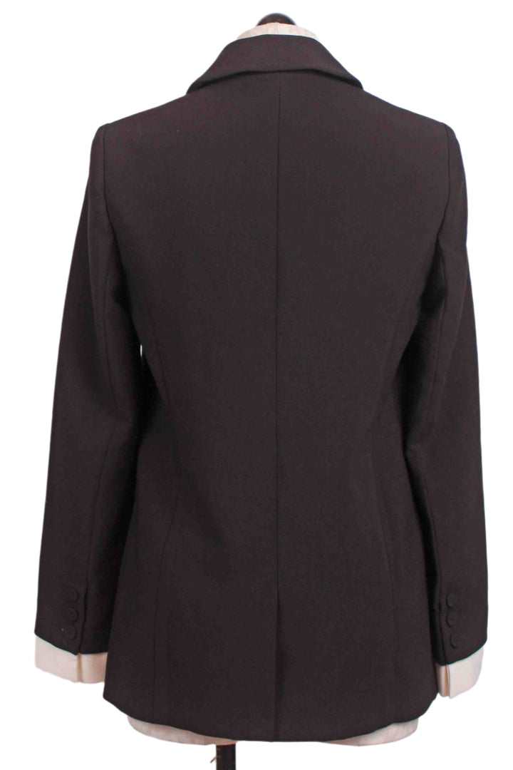 back view of The Kelly Blazer by Favorite Daughter in Black