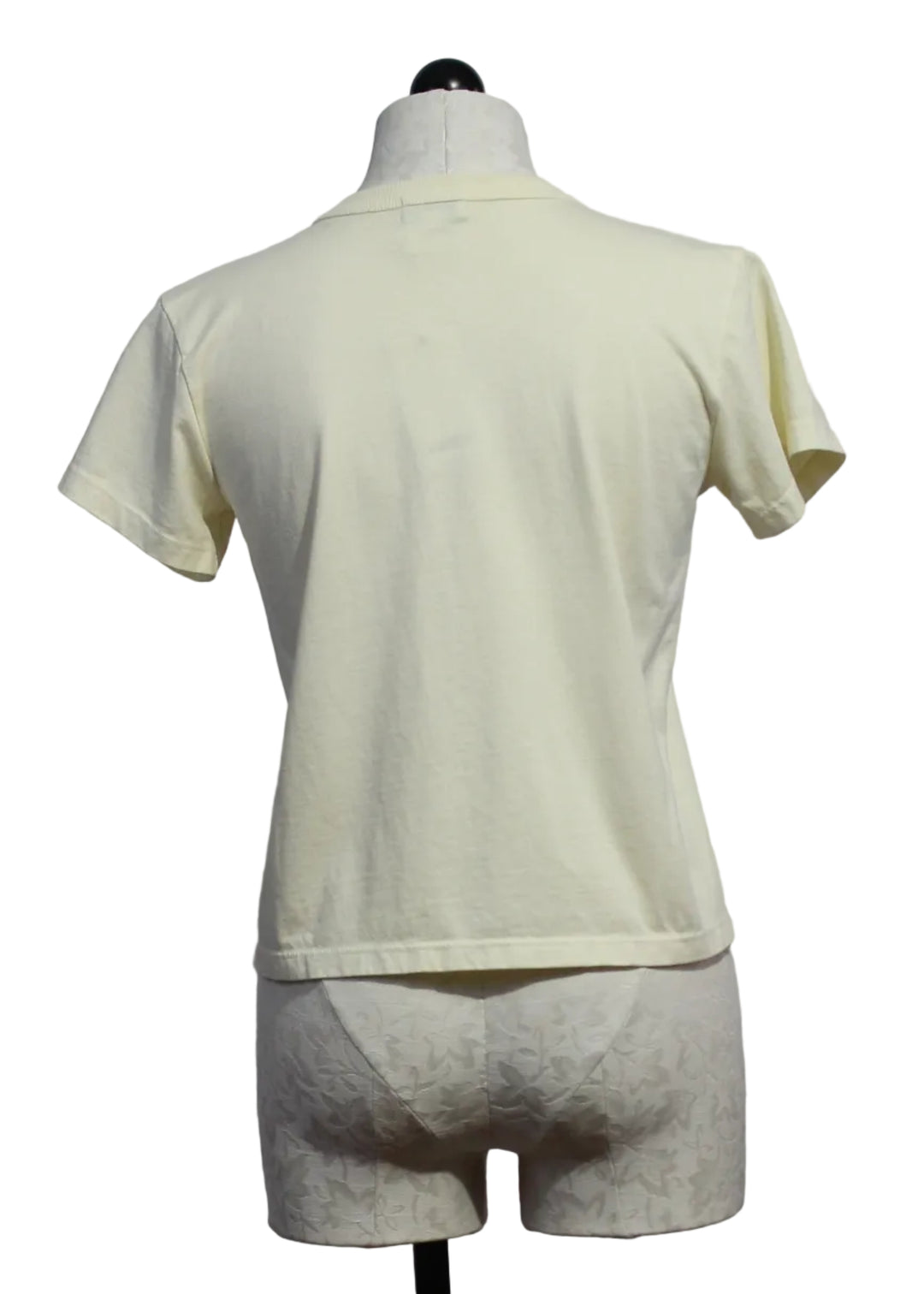 back view of Classic Short Sleeve Marielle Tee by Asher in Afterglow