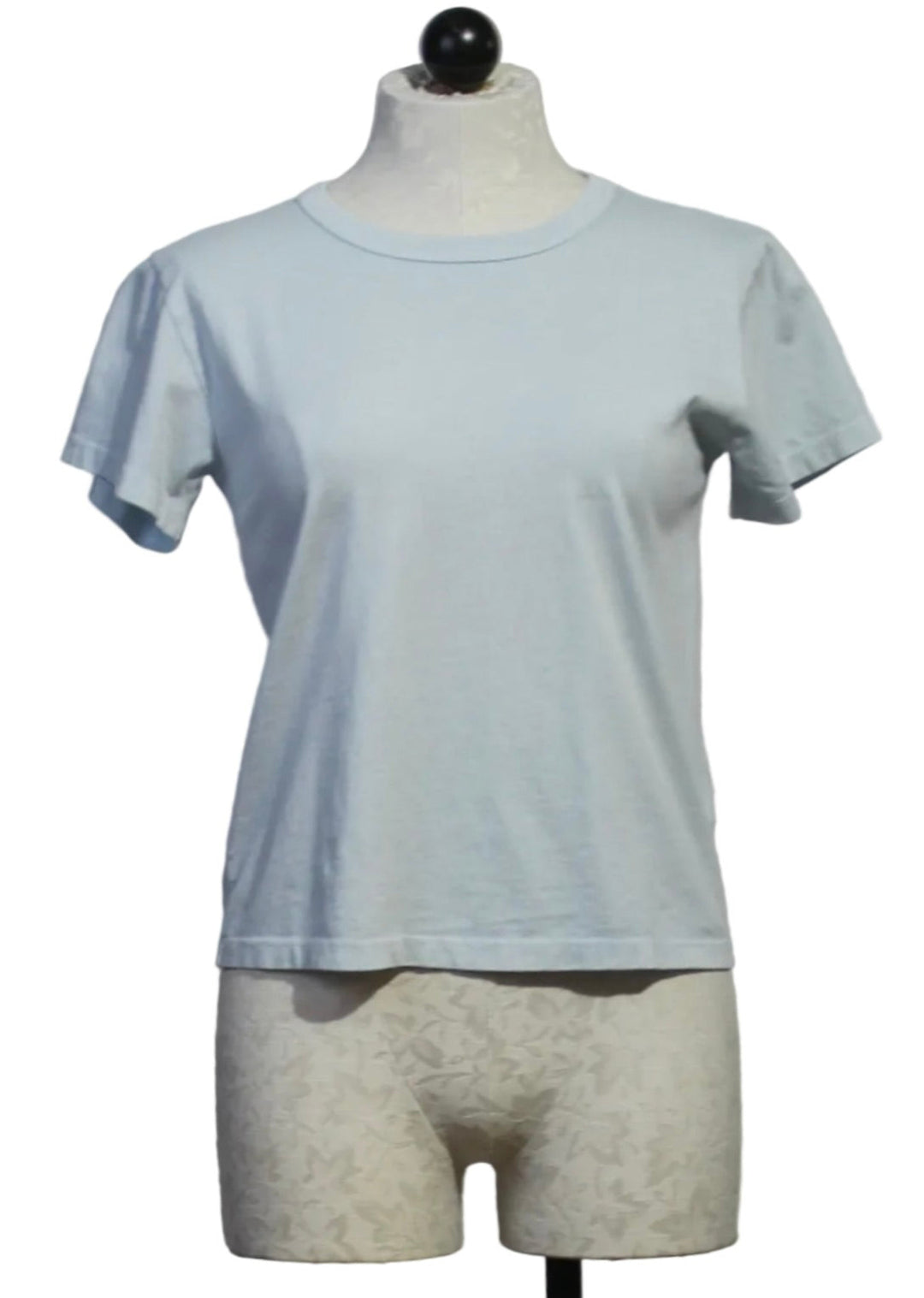Classic Short Sleeve Marielle Tee by Asher in Ice Blue