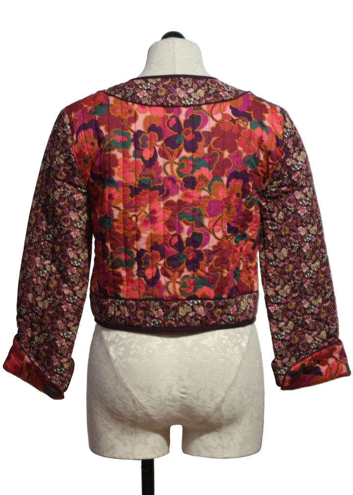 back of Quilted Pippa Jacket by Love the Label