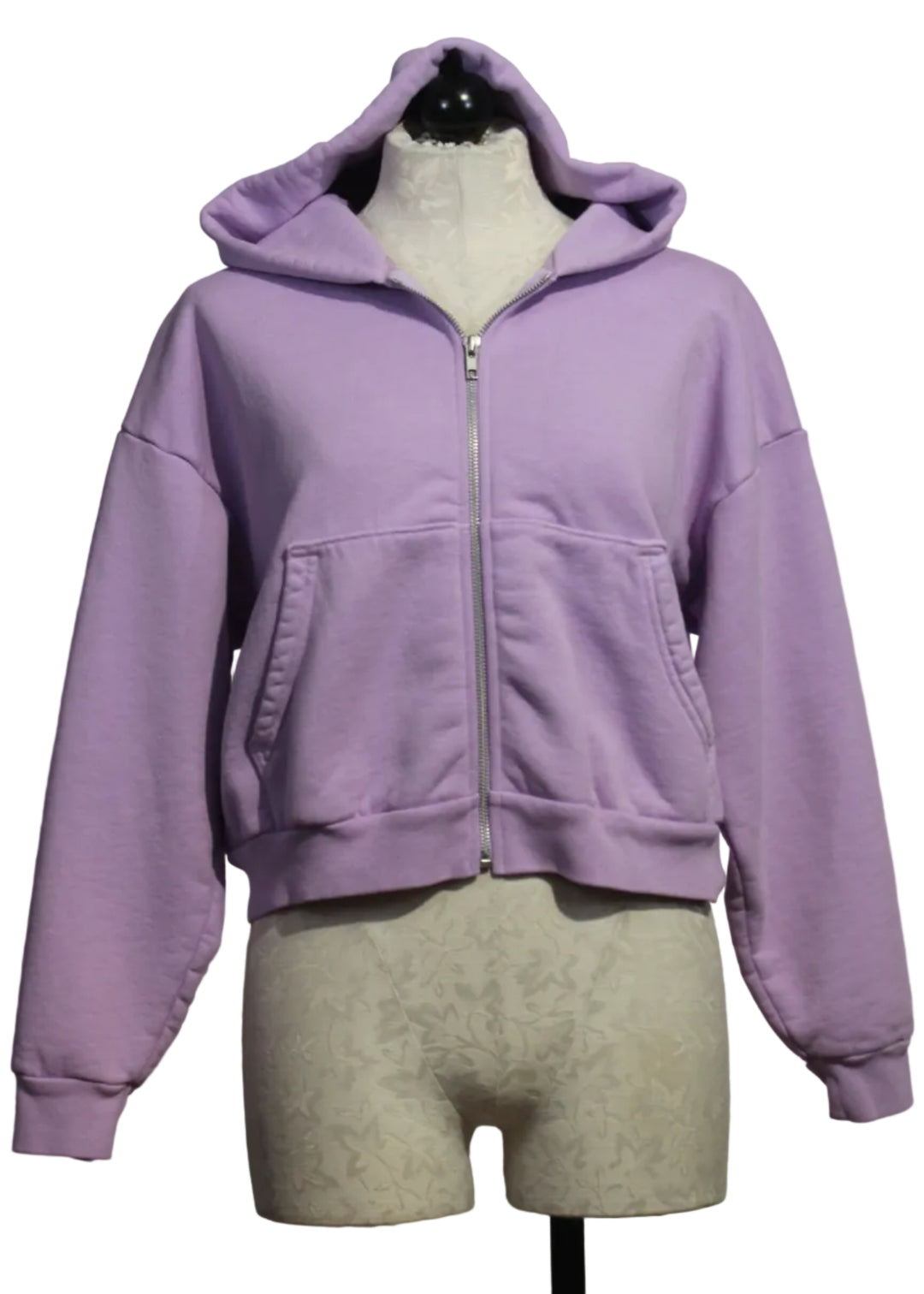 Bright Orchid Rosie Zip Hoodie by Asher