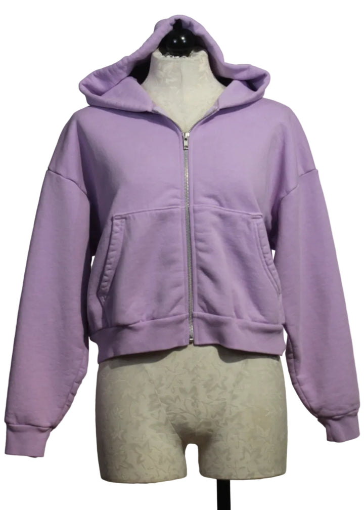 Bright Orchid Rosie Zip Hoodie by Asher