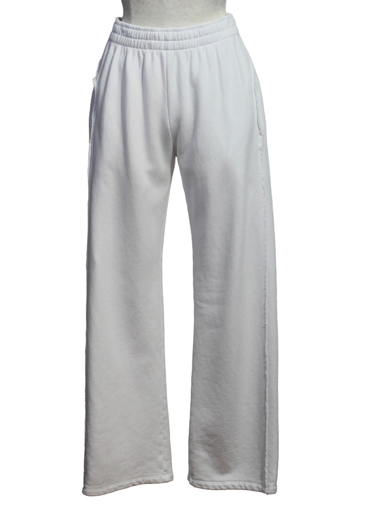 White Siena Sweatpant by Asher