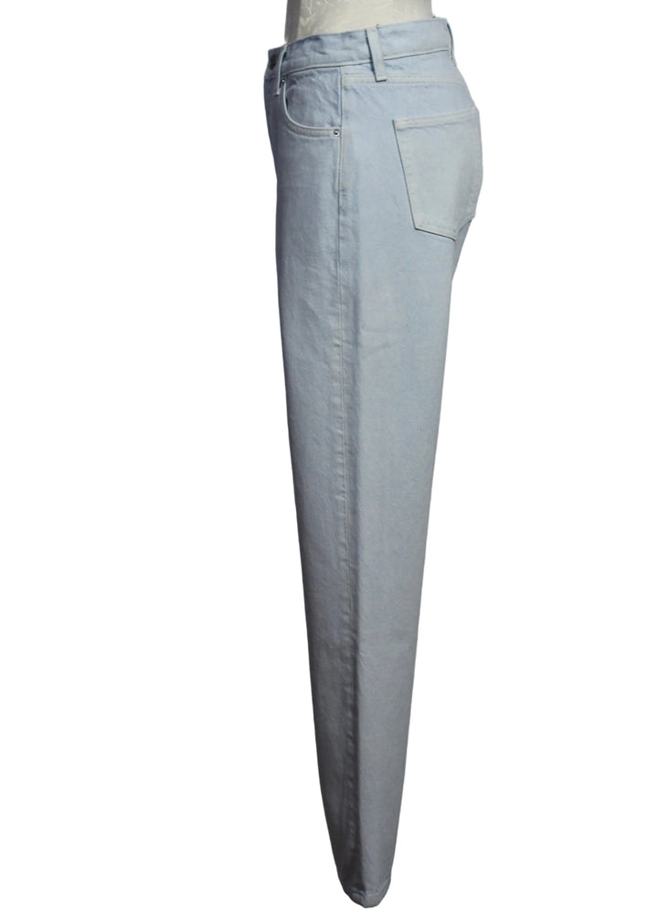 side view of Alma Jeans in Ice Blue by Asher 