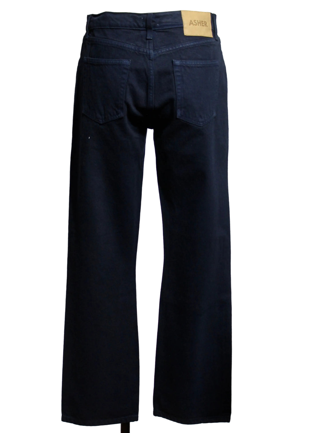 back view of The Alma Jeans in Outer Space by Asher