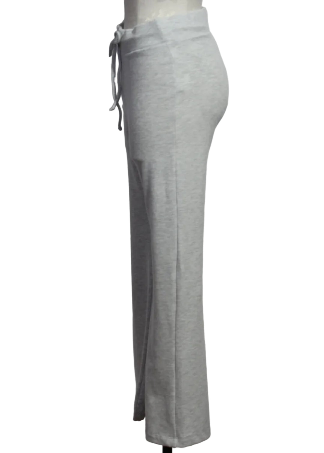 side view of Oat Heather Perry Pant by Asher